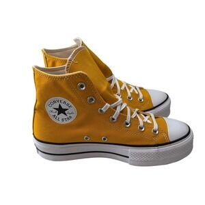 Converse Chuck Taylor All Star Lift High Sunflower Dart Womens 7 A06506C New